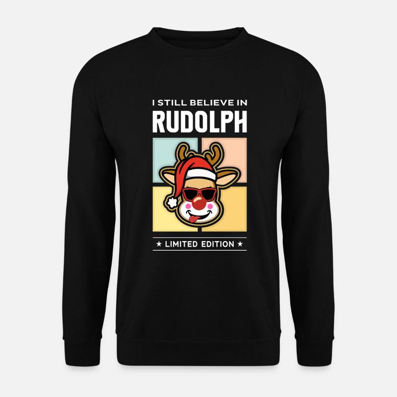 Rudolph - Unisex Sweatshirt - black