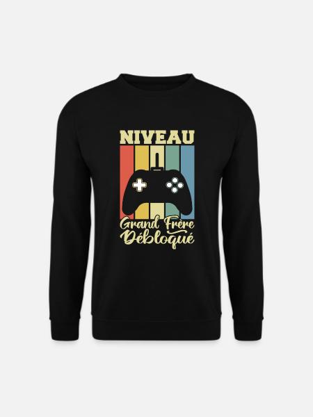 Big Brother Level freigeschaltet - Unisex Pullover - Schwarz