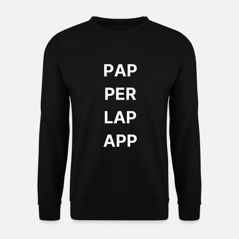 PAPPERLAPAPP - Unisex Sweatshirt - black