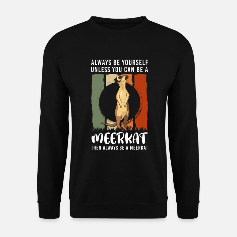 Zoo Animals Rock - Unisex Sweatshirt - black