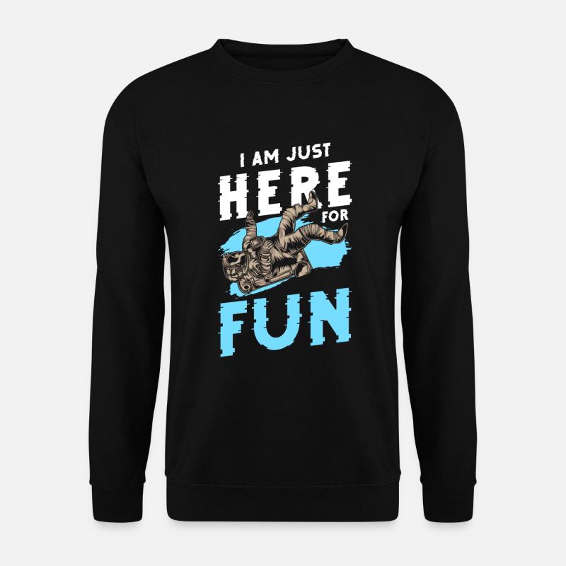 Stars Planets Space Mars - Unisex Sweatshirt - black