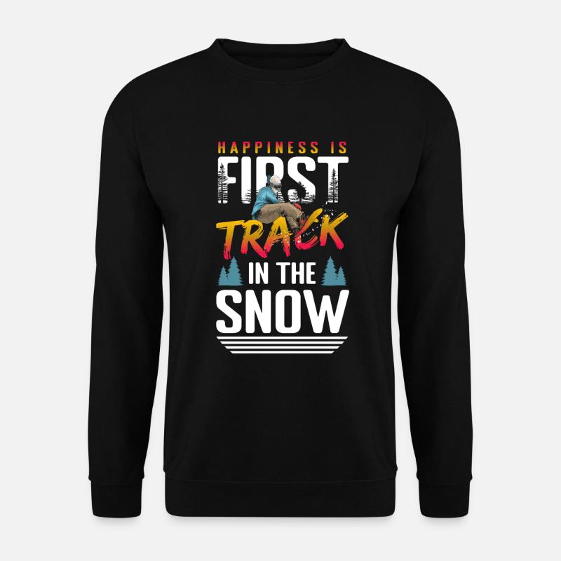 Snowboarding Schnee Freestyle - Unisex Pullover - Schwarz