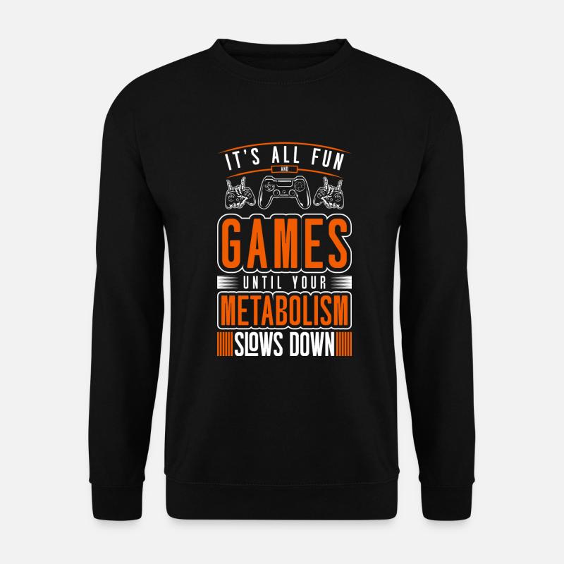 Gamer PC Computer Game Games - Unisex Sweatshirt - black