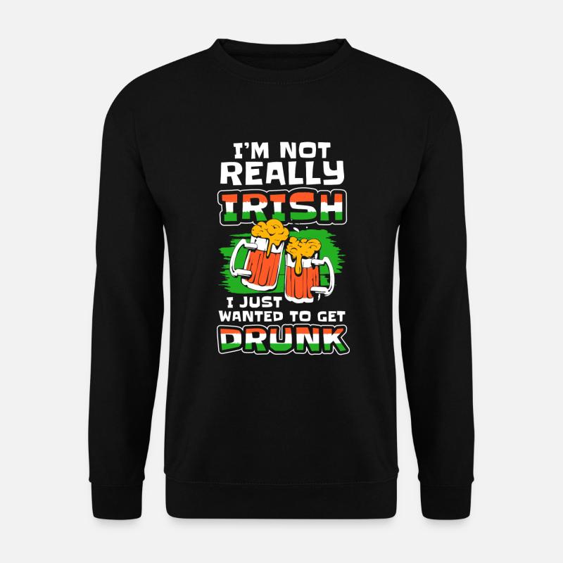 Alcohol Drinking Fun Weekend - Unisex Sweatshirt - black