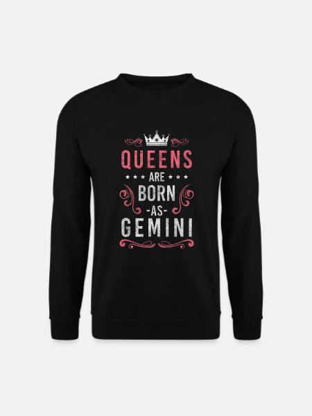 Constellation astrologique Gemini - Sweat-shirt Unisexe - noir
