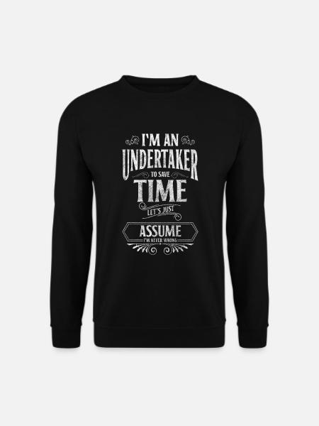 Undertaker's corpse - Unisex Sweatshirt - black