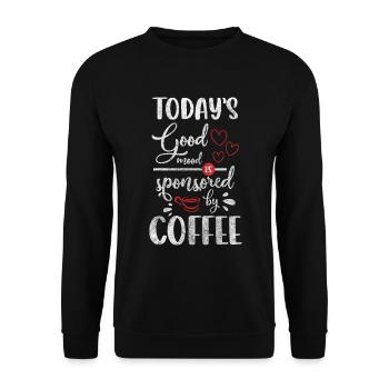 Barman Profession Espresso Amateur de café - Sweat-shirt Unisexe - noir - Devant - Alina (178cm) & Michal (187cm)