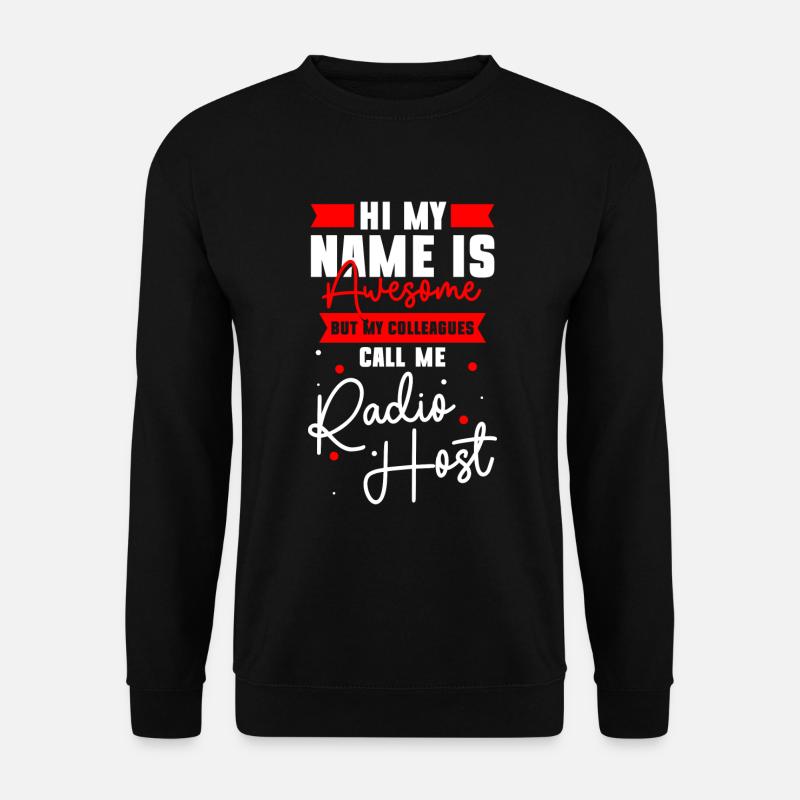 Podcast Beruf Job Puls - Unisex Sweatshirt - black
