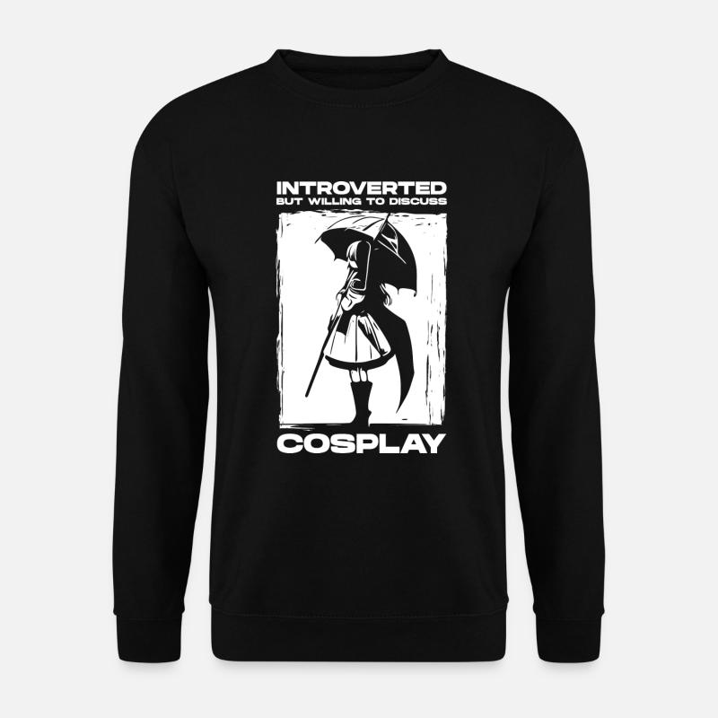 Cosplay Mask Art Lover - Unisex Sweatshirt - black