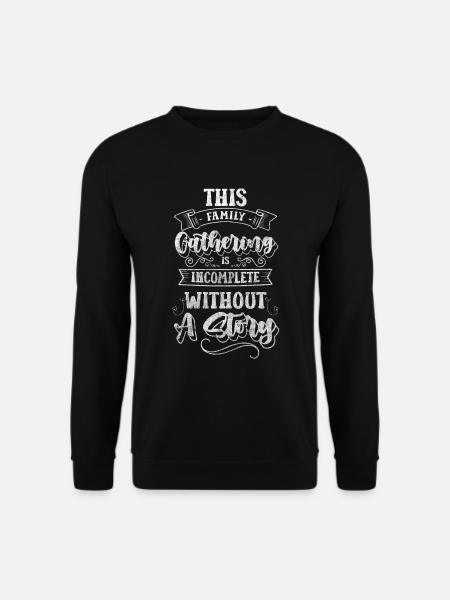 Reunion family celebration - Unisex Sweatshirt - black