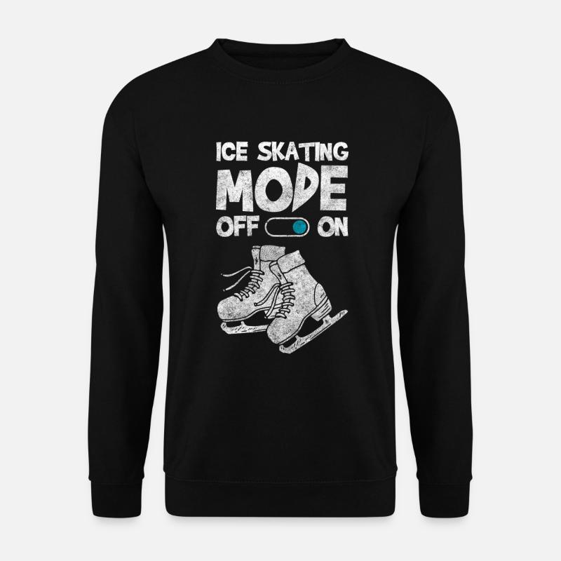 Eisläufer Cool Sportlich - Unisex Pullover - Schwarz