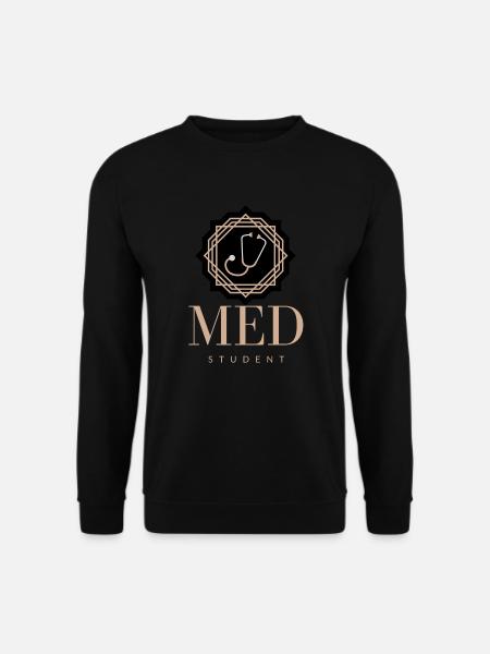 MED STUDENT SYMBOL - Sweat-shirt Unisexe - noir