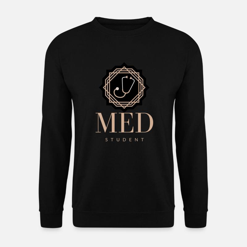 MED STUDENT SYMBOL - Unisex Sweatshirt - black
