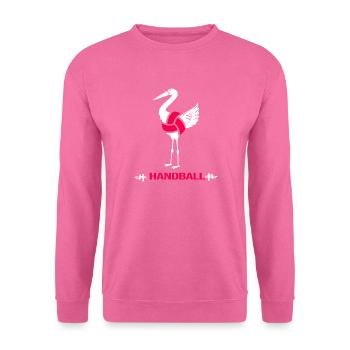 Handball Jump Throw Handball Fan Handball Player - Unisex Sweatshirt - pink - Front