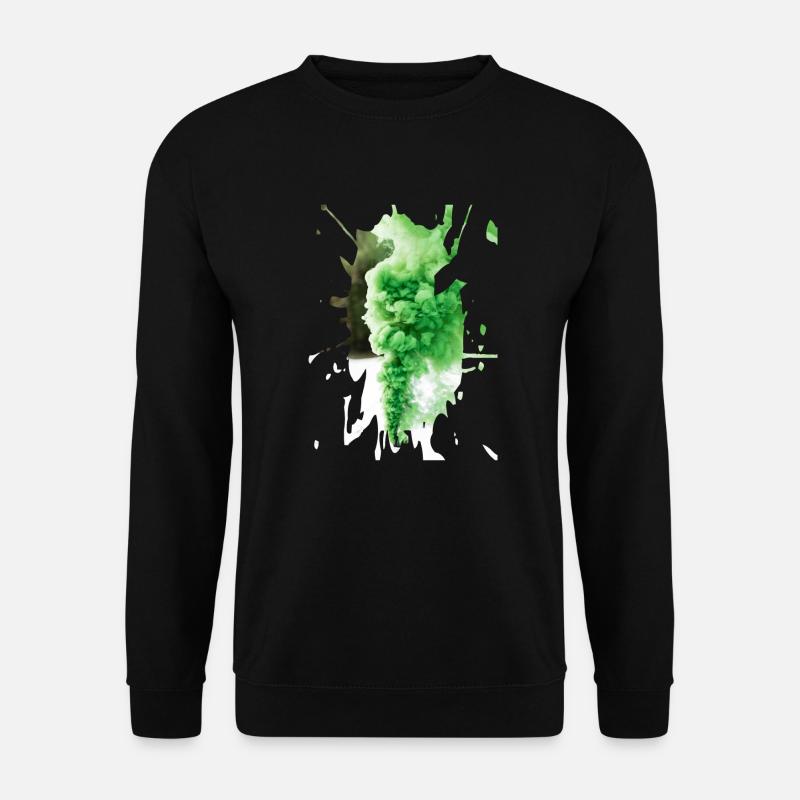 Smoke - Unisex Sweatshirt - black