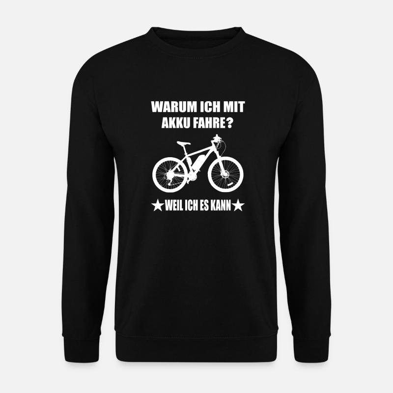 Fahrrad - Unisex Pullover - Schwarz