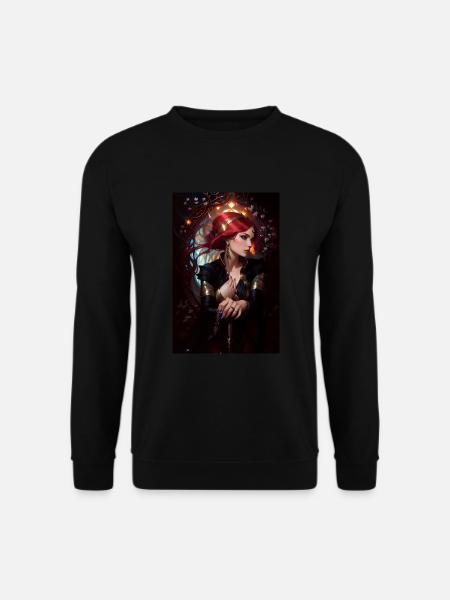 Fantasy women - Sweat-shirt Unisexe - noir