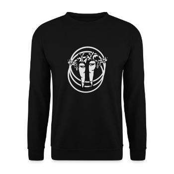 Pulp Carrots - Unisex Pullover - Schwarz - Vorne - Alina (178cm) & Michal (187cm)