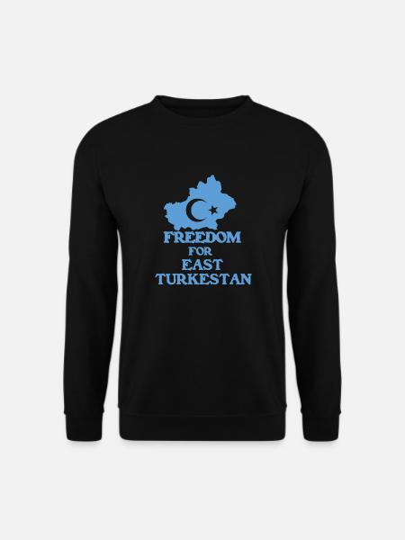 Freedom for East Turkestan - Unisex Pullover - Schwarz