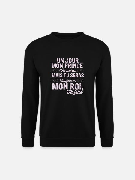 "Mon ROI" - Sweat-shirt Unisexe - noir