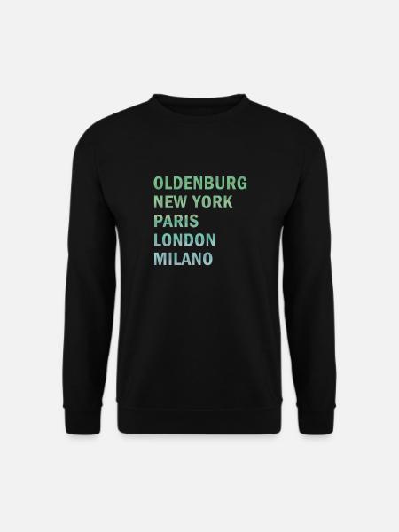 Metropole Oldenburg - Unisex Pullover - Schwarz