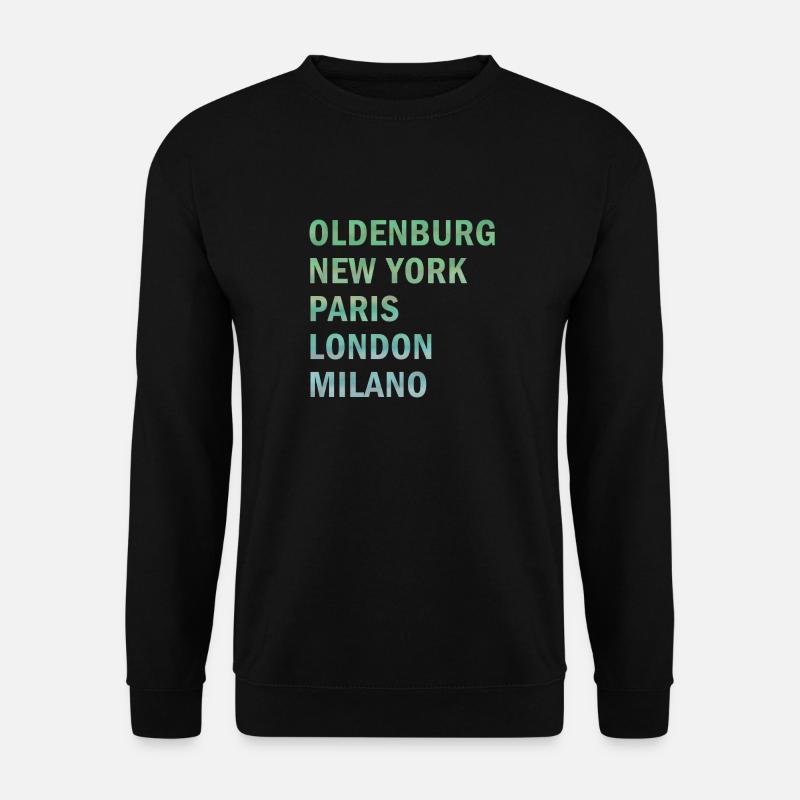 Metropole Oldenburg - Unisex Pullover - Schwarz