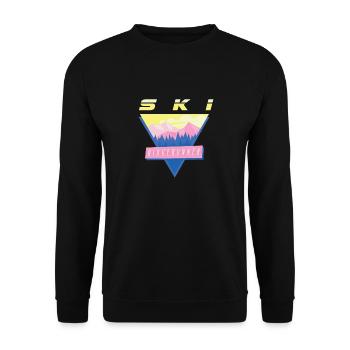 ridgerunner - Unisex Sweatshirt - black - Front - Alina (178cm) & Michal (187cm)