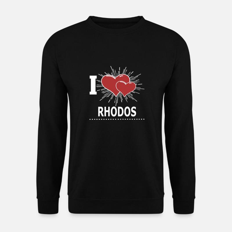 RHODOS - Unisex Pullover - Schwarz