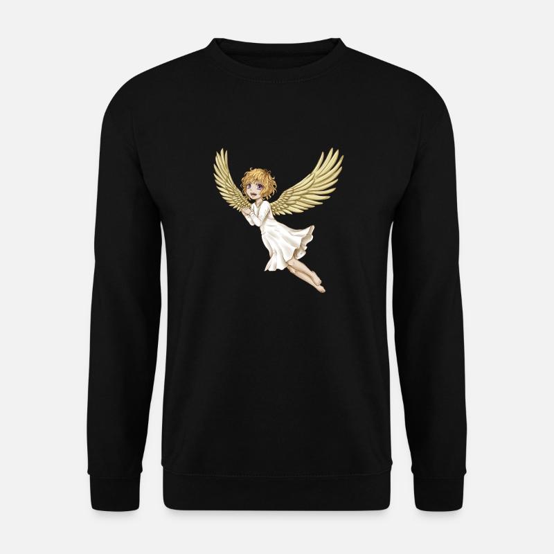 Engel Weihnachten - Unisex Pullover - Schwarz