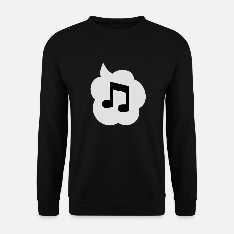 Musik Sprechen - Unisex Pullover - Schwarz