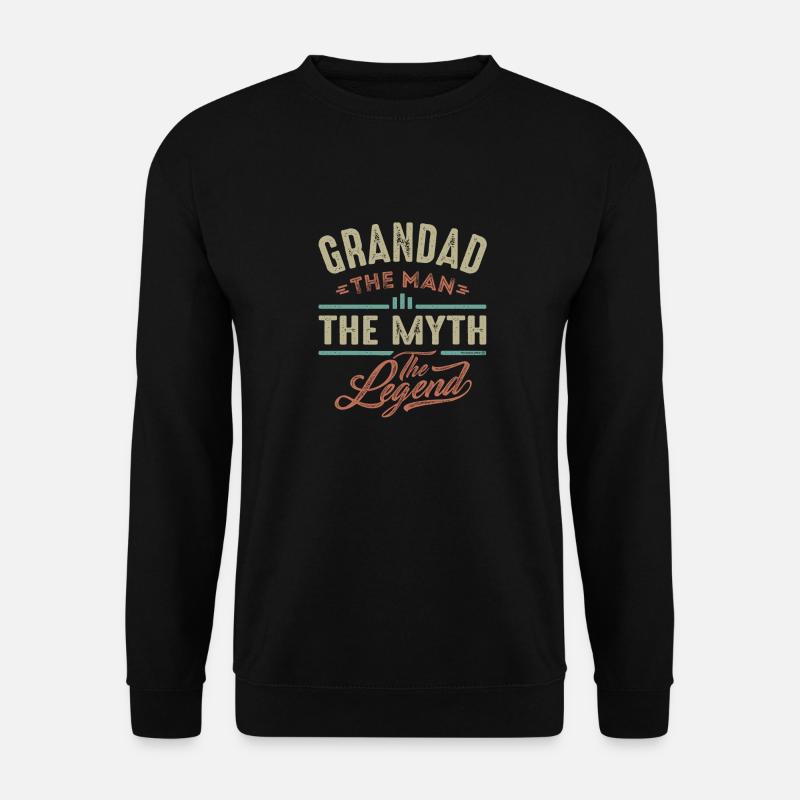 Grandad The Legend - Unisex Sweatshirt - black