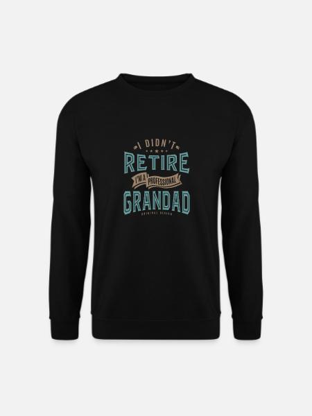 Professional Grandad - Unisex Sweatshirt - black