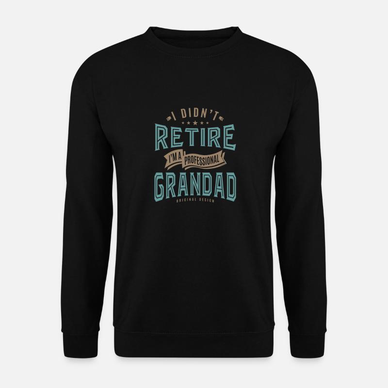 Professional Grandad - Unisex Sweatshirt - black
