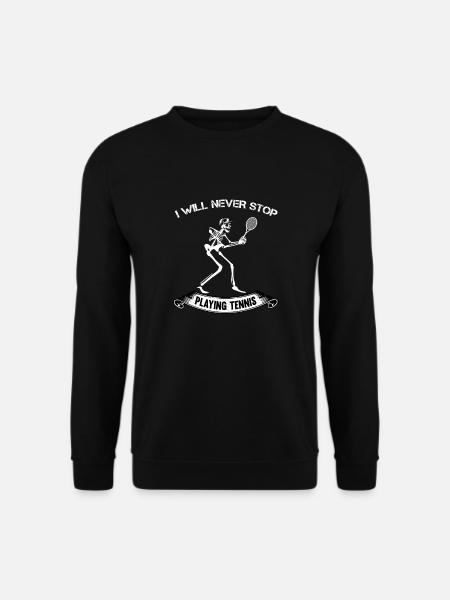 Tennis player - Unisex Sweatshirt - black