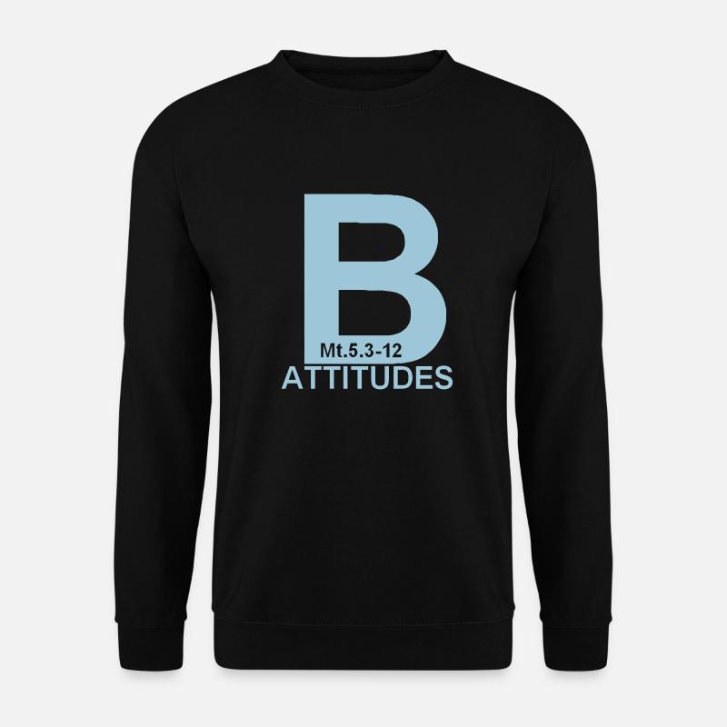 Seligpreisungen - Unisex Pullover - Schwarz