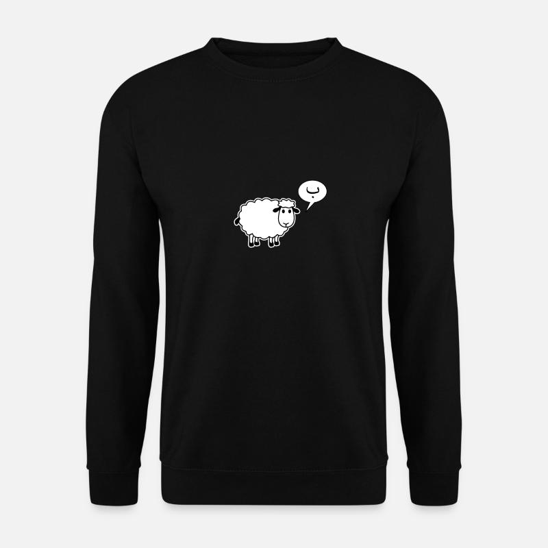 Le mouton dit Ba - Sweat-shirt Unisexe - noir