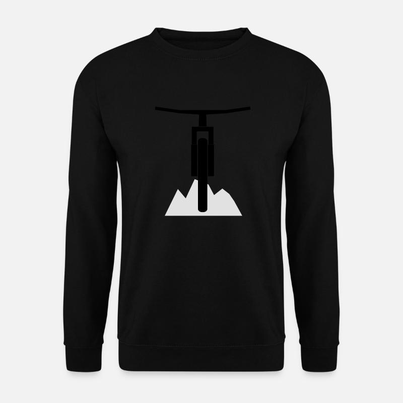 live_to_ride_logo - Unisex Pullover - Schwarz