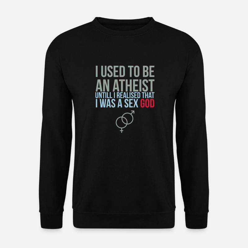 sex god - Unisex Pullover - Schwarz