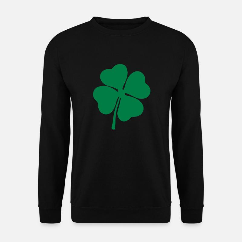 Symbol - Klee - Unisex Pullover - Schwarz