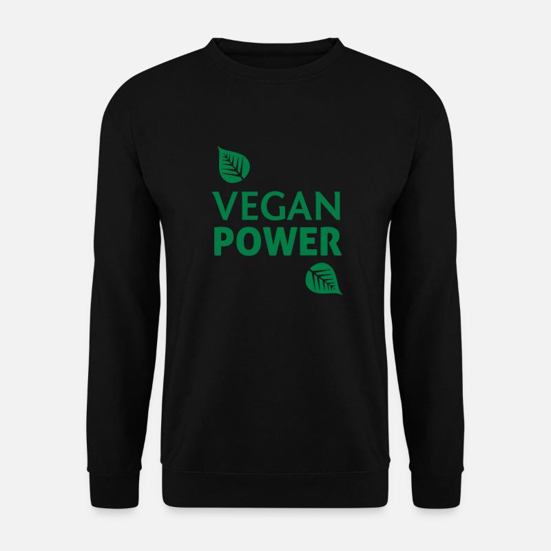 Vegan Power - Unisex Pullover - Schwarz