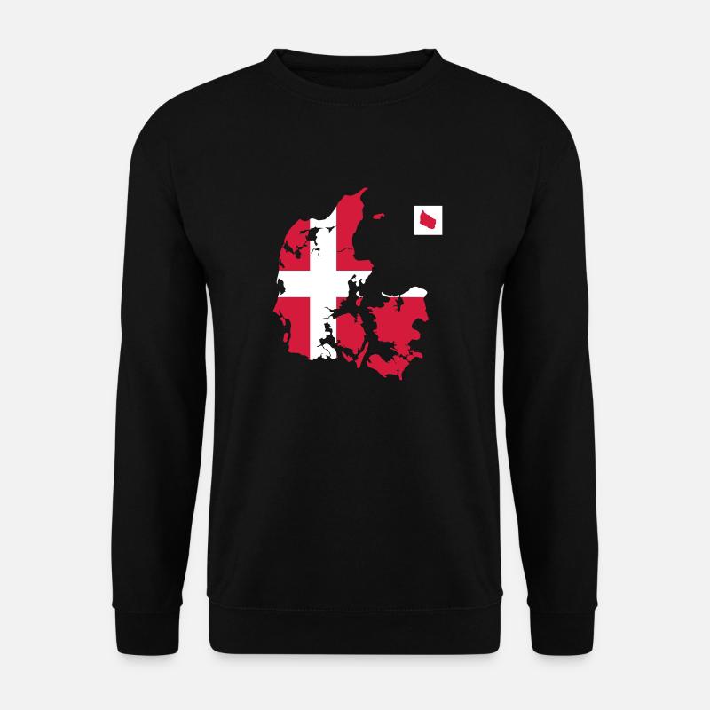 Danmark, Denmark - Unisex Sweatshirt - black