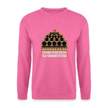 Good Lion sound system - Unisex Sweatshirt - pink - Front