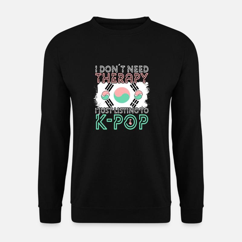 K-pop - Sweat-shirt Unisexe - noir