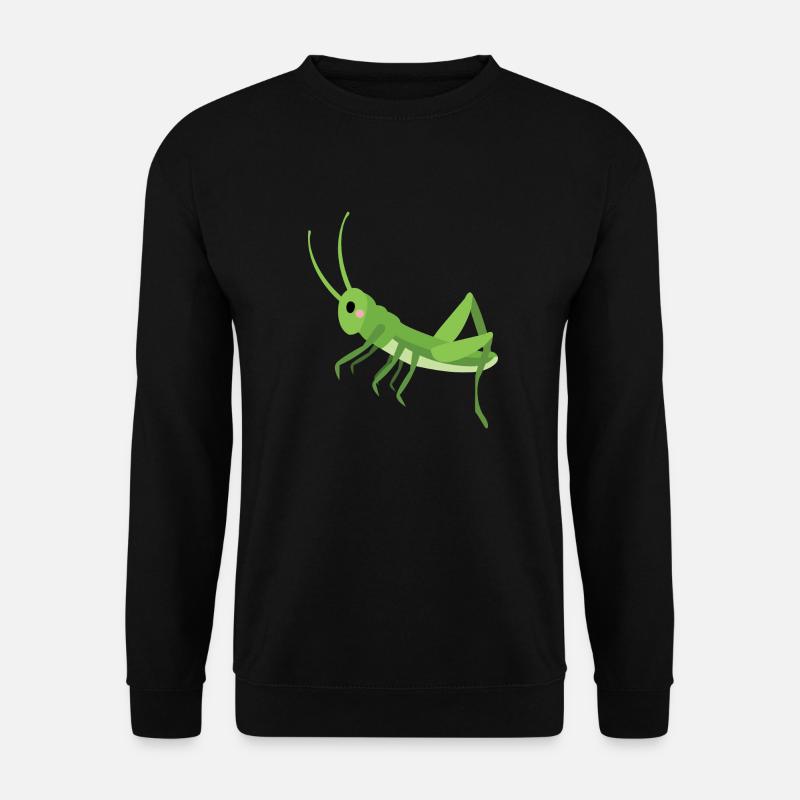 Grashüpfer - Unisex Pullover - Schwarz