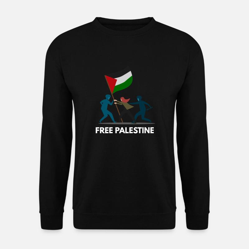 Free Palestine - Unisex Sweatshirt - black
