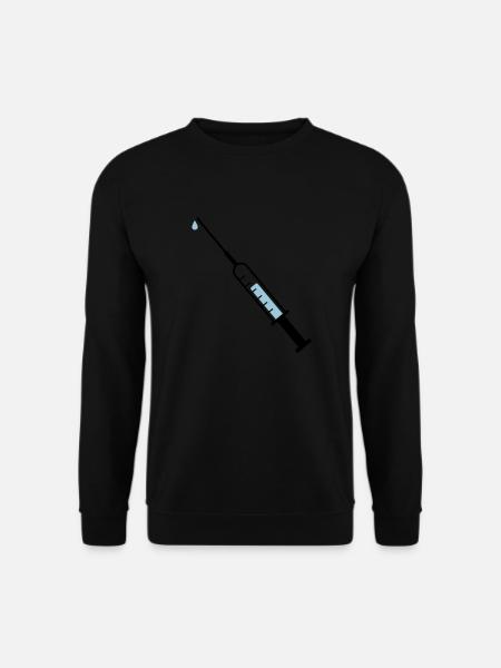 syringe - Unisex Sweatshirt - black