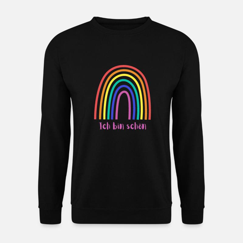 Ich bin schön - Unisex Pullover - Schwarz