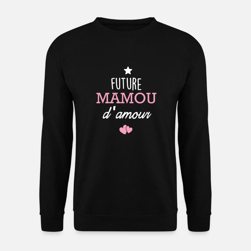 future mamou d amour - Sweat-shirt Unisexe - noir