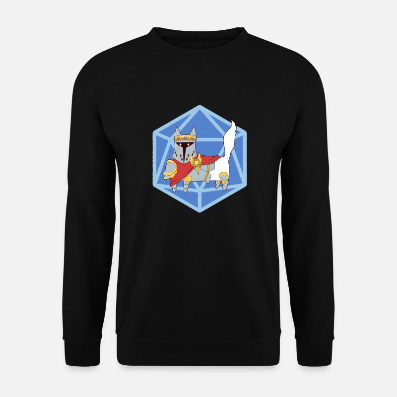 Paladin Miau - Unisex Pullover - Schwarz