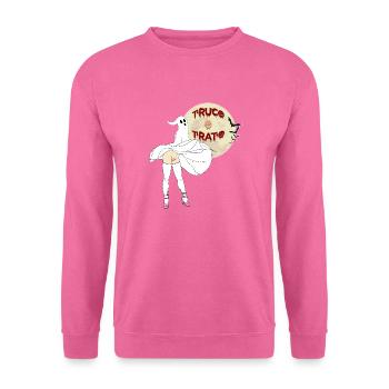 Süßes oder Saures - Unisex Pullover - Pink - Vorne